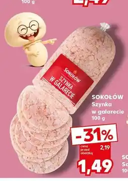 Kaufland Szynka w galarecie Sokołów oferta