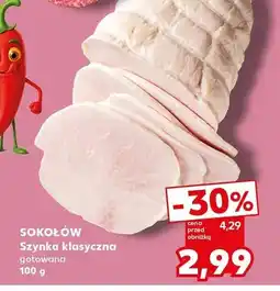 Kaufland Szynka klasyczna gotowana Sokołów oferta