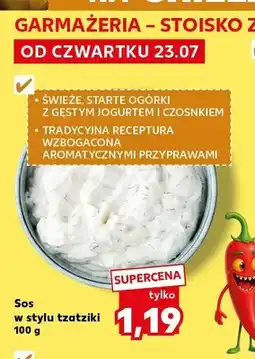 Kaufland Sos w stylu tzatziki oferta