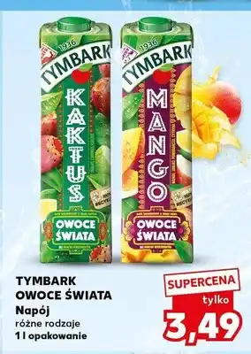 Kaufland Napój Tymbark Owoce Świata Kaktus oferta