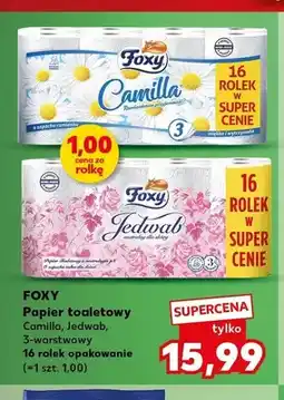 Kaufland Papier toaletowy Foxy Camilla oferta