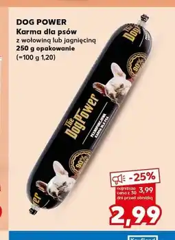 Kaufland Karma dla psów Dog Power z wołowiną oferta