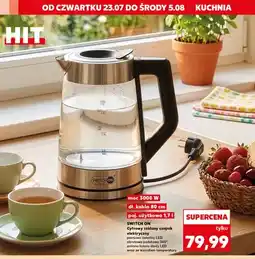 Kaufland Czajnik elektryczny cyfrowy szklany Switch On oferta