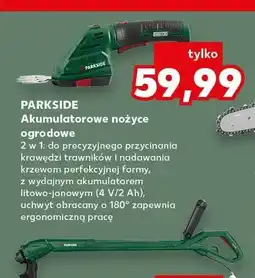 Kaufland Akumulatorowe nożyce ogrodowe Parkside oferta