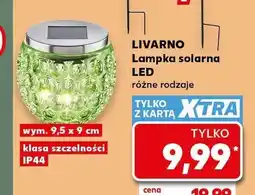 Kaufland Lampka solarna LED Livarno oferta