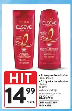Intermarche Odżywka do włosów L'Oreal Elseve Color Vive oferta