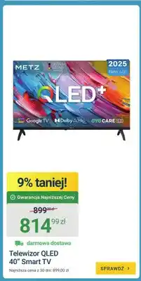 ERLI Telewizor QLED Metz 40 Smart TV oferta