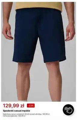 4F Spodenki casual męskie oferta