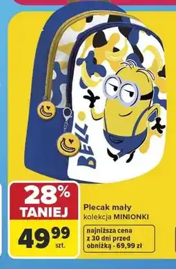 Carrefour Plecak mały Minionki oferta