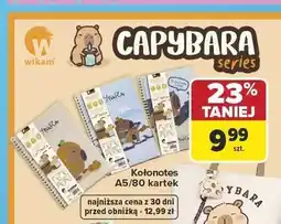 Carrefour Kołonotes A5 Capybara Wikam oferta