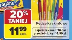 Carrefour Pędzelki akrylowe Colorino Kids oferta