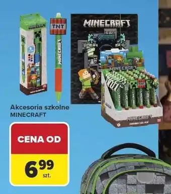 Carrefour Akcesoria szkolne Minecraft oferta
