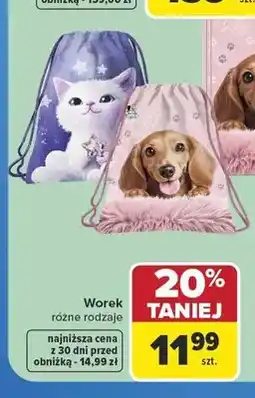 Carrefour Worek Cleo & Frank oferta