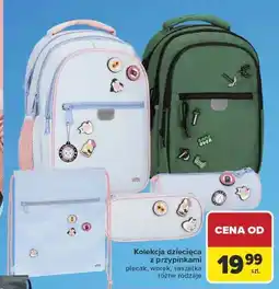 Carrefour Plecak dziecięcy z przypinkami oferta