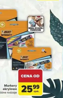 Carrefour Markery akrylowe BIC Intensity oferta