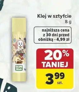 Carrefour Klej w sztyfcie BIC oferta
