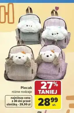 Carrefour Plecak Wikam Plush oferta