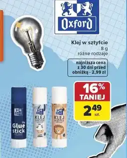 Carrefour Klej w sztyfcie Oxford oferta