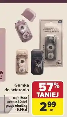Carrefour Gumka do ścierania Interdruk oferta