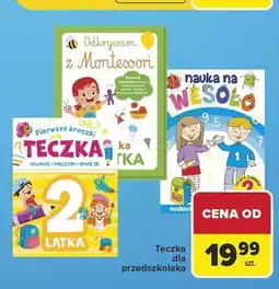 Carrefour Teczka dla przedszkolaka Odkrywam z Montessori oferta