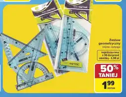 Carrefour Zestaw geometryczny Geometric oferta