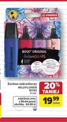 Carrefour Zestaw zakreślaczy Stabilo Boss Original Wildflower Edition oferta