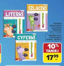 Carrefour Książka edukacyjna Długopis Znikopis Literki oferta