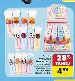 Carrefour Gumka wysuwana z temperówką oferta