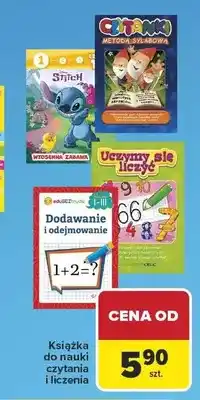 Carrefour Książka do nauki czytania i liczenia oferta