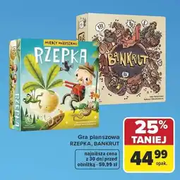 Carrefour Gra planszowa Rzepka oferta