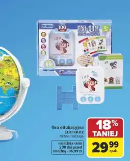 Carrefour Gra edukacyjna Edu-Quiz oferta