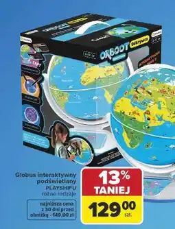 Carrefour Globus interaktywny podświetlany Playshifu Orboot Odkrywca oferta
