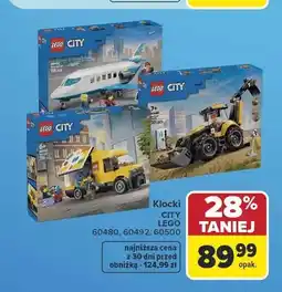 Carrefour Klocki LEGO City 60480 oferta