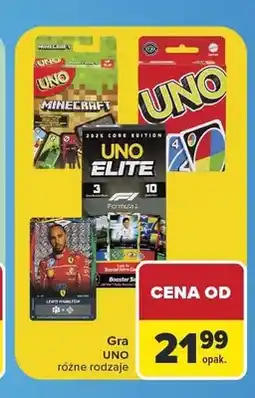 Carrefour Gra karciana UNO oferta