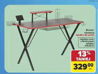 Carrefour Biurko Grandis oferta