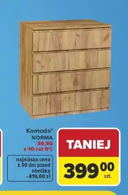 Carrefour Komoda Norma oferta