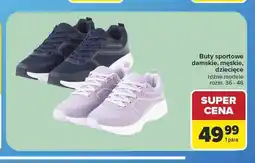 Carrefour Buty sportowe damskie męskie dziecięce oferta
