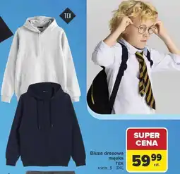 Carrefour Bluza dresowa męska TEX oferta