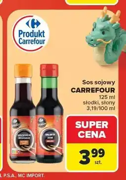 Carrefour Sos sojowy słodki Carrefour oferta