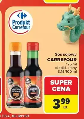 Carrefour Sos sojowy słodki Carrefour oferta
