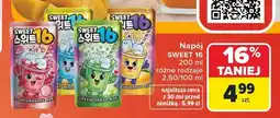 Carrefour Napój Sweet 16 Green Grape Ade oferta