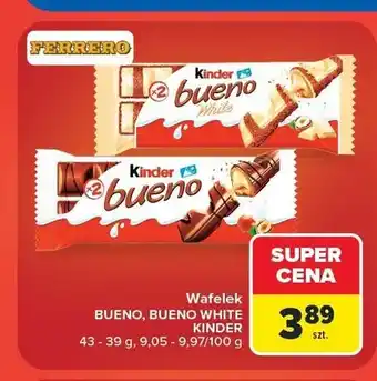 Carrefour Wafelek Kinder Bueno oferta
