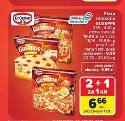 Carrefour Pizza mrożona Guseppe Ham Dr. Oetker oferta