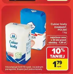 Carrefour Cukier biały Polski Cukier oferta