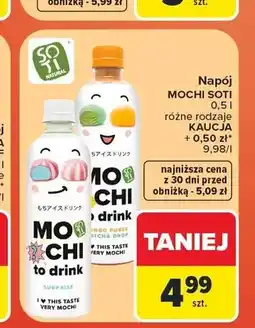 Carrefour Napój Soti Natural Mochi to drink oferta