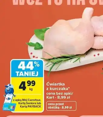 Carrefour Ćwiartka z kurczaka oferta