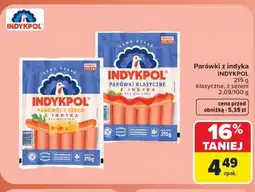 Carrefour Parówki z indyka klasyczne Indykpol oferta
