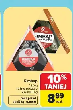 Carrefour Kimbap z kurczakiem teriyaki Lucky Fish oferta
