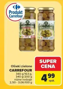Carrefour Oliwki zielone bez pestek Carrefour Classic oferta