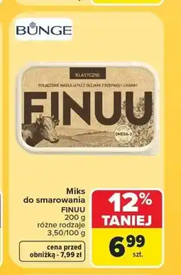 Carrefour Miks do smarowania Finuu klasyczne oferta